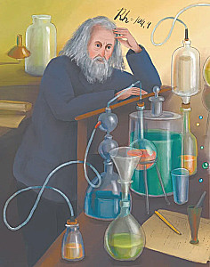 How a Boy Became a Scientist: Dmitri Mendeleev, Cheese Chemistry, and Adventures in the Sky.