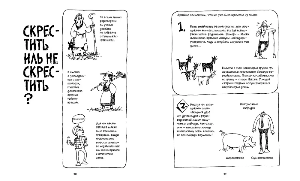 Genetics. A Brief Course in Comics