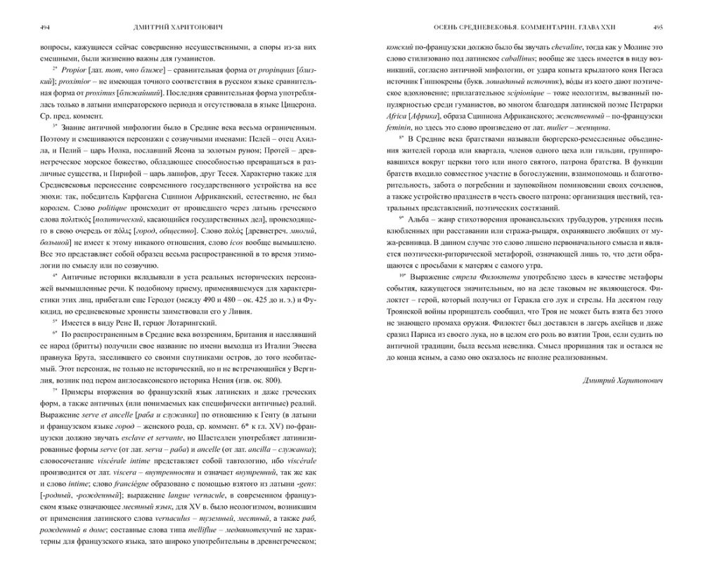 Осень Средневековья. Homo ludens. Эссе