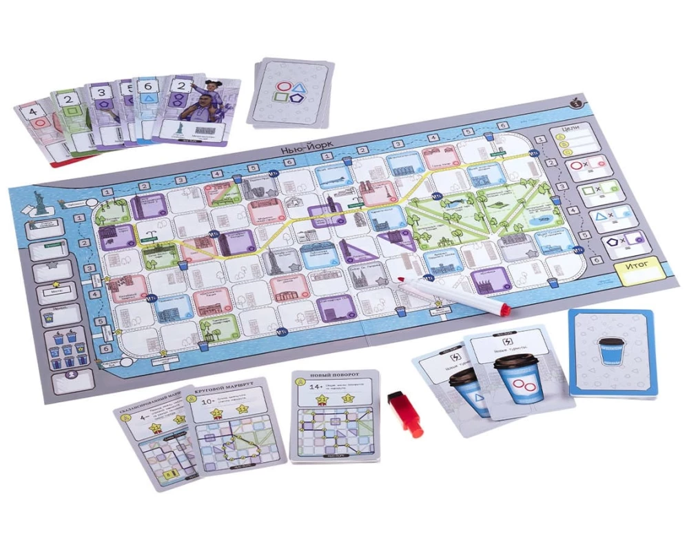 Board Game - Route Built