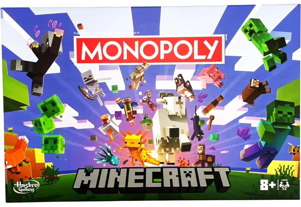 Lauamäng - Monopoly. Minecraft