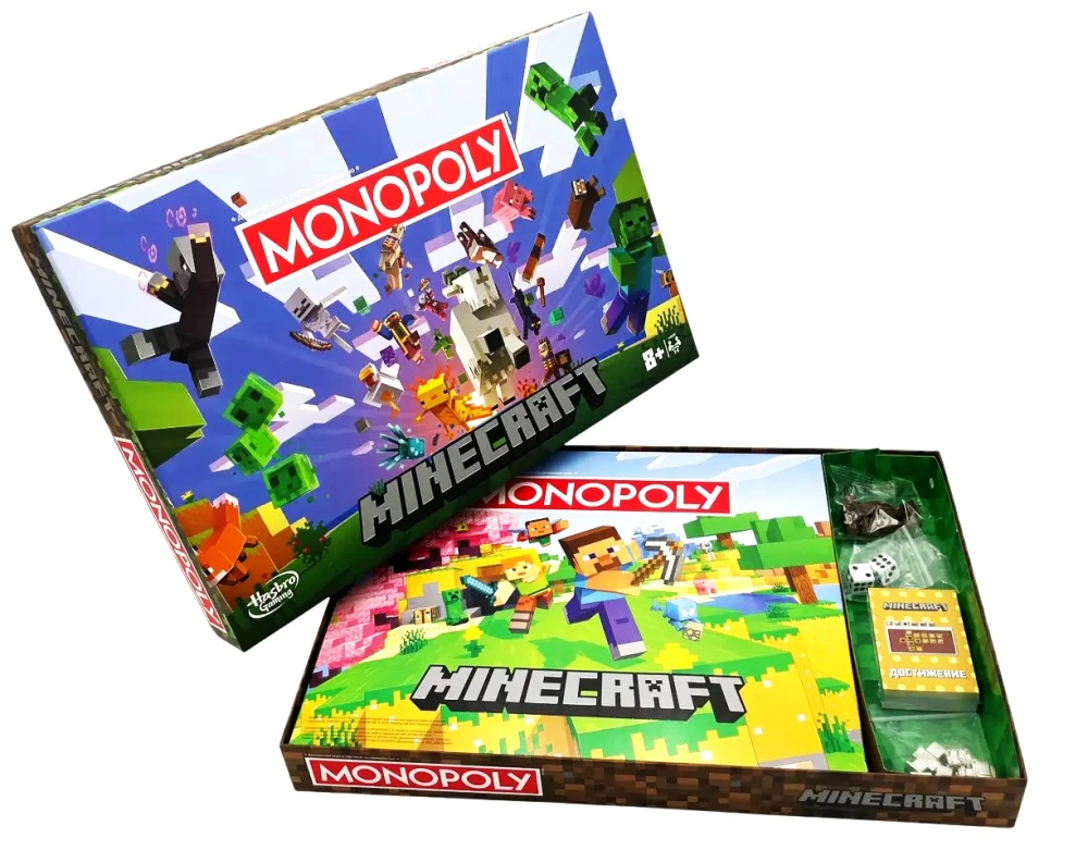 Lauamäng - Monopoly. Minecraft