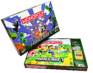 Lauamäng - Monopoly. Minecraft