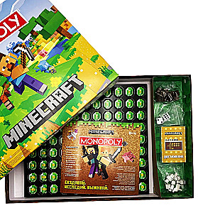 Lauamäng - Monopoly. Minecraft