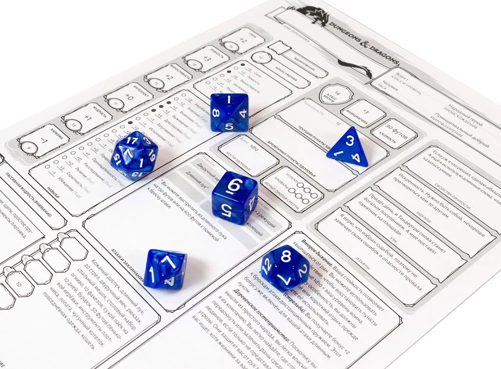 Board Game - Dungeons & Dragons. Starter Set