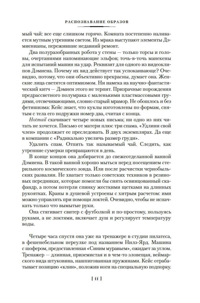 Pattern Recognition. Ghost Country. Zero Dossier