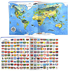 Co? Dlaczego? Po co? Mój pierwszy atlas świata (z okienkami)