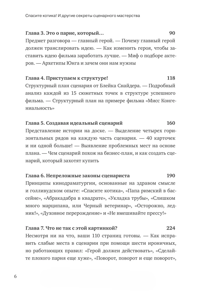Спасите котика! И другие секреты сценарного мастерства