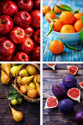 Tähestik - Fresh Fruit, A5, 96 lehte, assortii