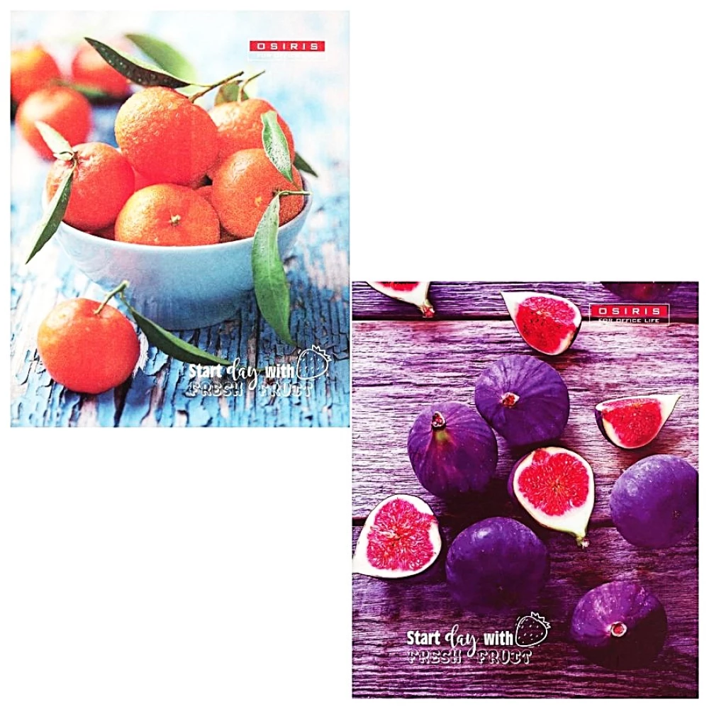 Burtnīca - Fresh Fruit, A5, 96 lapas, dažādībā