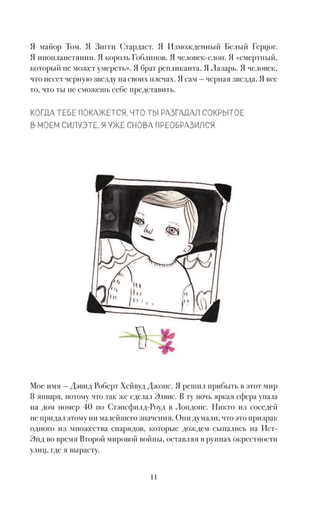Deividas Bouvis. Biografija komiksuose