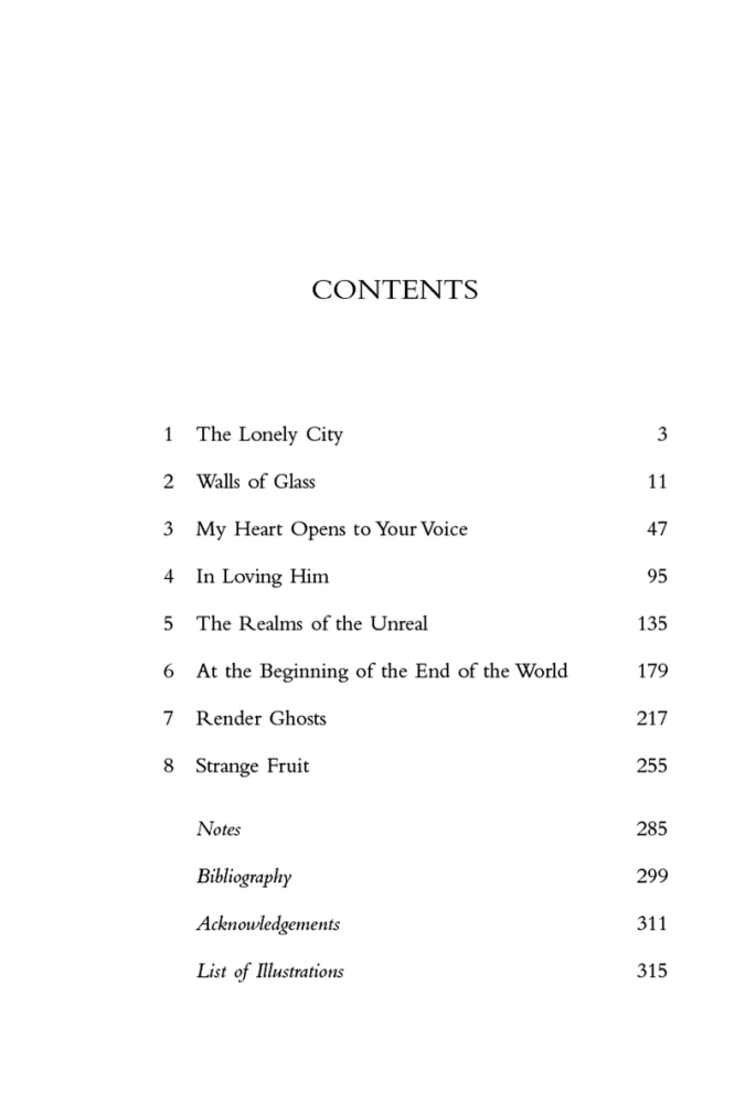 The Lonely City. Adventures in the Art of Being Alone