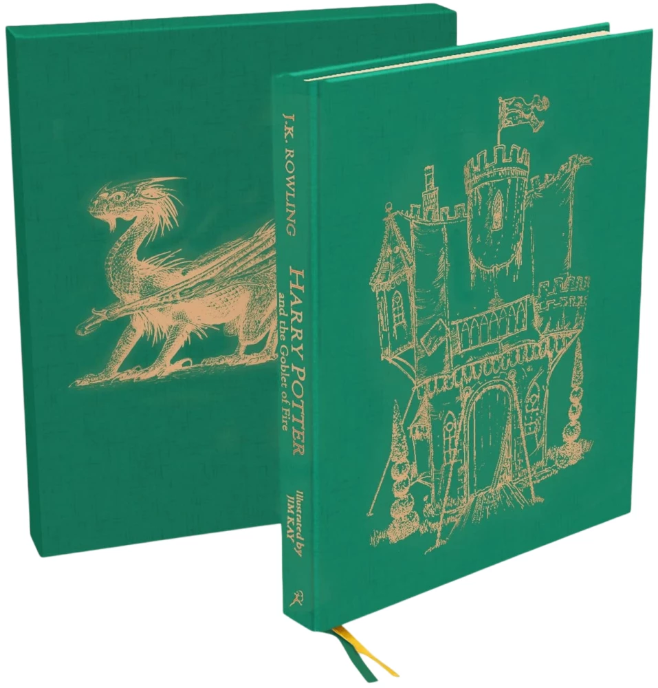 Joanne Rowling: Harry Potter und der Feuerkelch. Deluxe illustrierte Schuber-Ausgabe