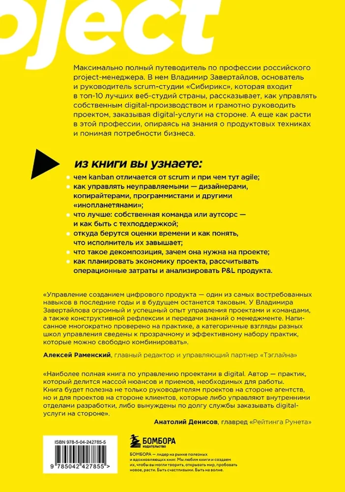 Desk Book for Project Managers. What You Need to Know to Manage IT, Digital, and Other Projects Considering Russian Realities