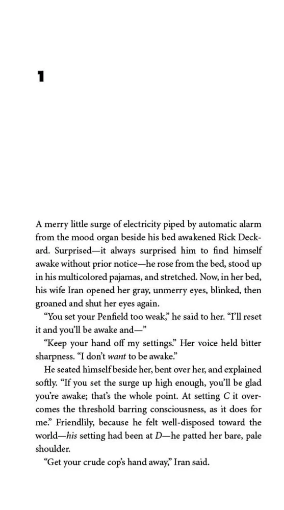 Do Androids Dream Of Electric Sheep?