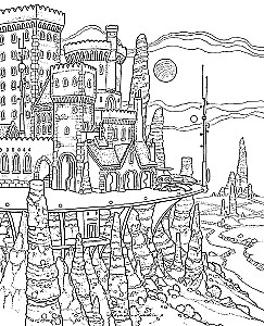 The Official Dune Colouring Book
