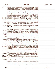 Biblija rusų sinodiniame vertime su užrašų laukais (ruda)