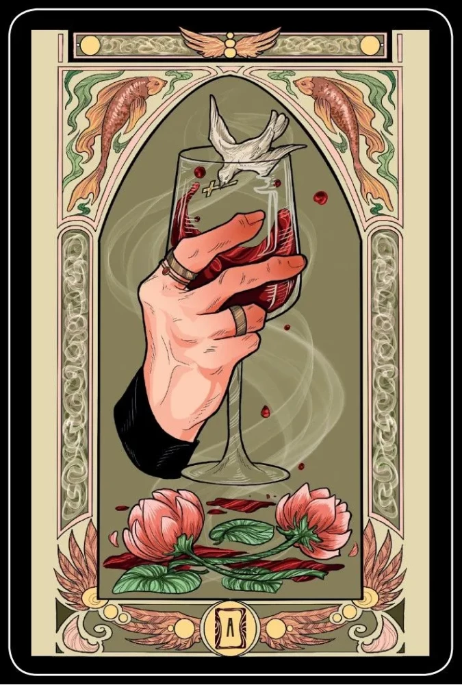 Tarot Ueita no Dekadanna (78 kārtis + ceļvedis)