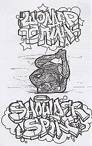 Breakdance. Graffiti. Elemente