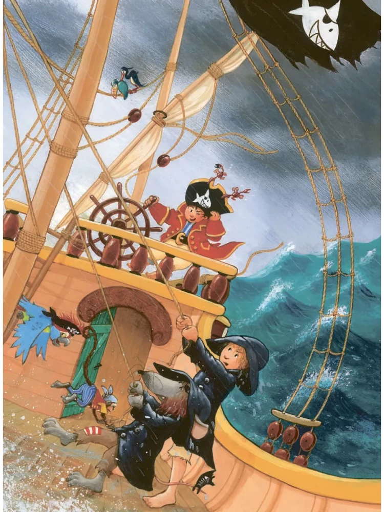 Captain Sharky and the Giant Octopus