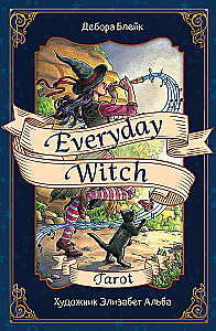 Wahrsagekarten Everyday Witch Tarot. Alltags-Tarot der Hexe (78 Karten und Anleitung)