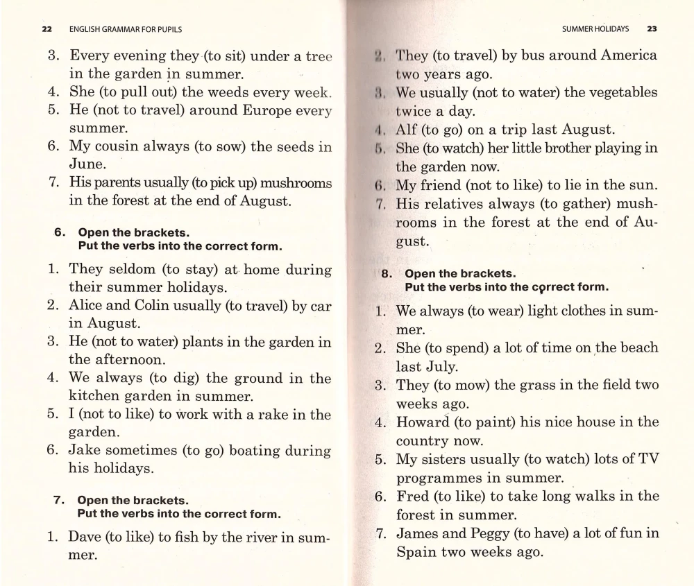 Gramatyka. Zbiór ćwiczeń języka angielskiego dla uczniów. Książka 3