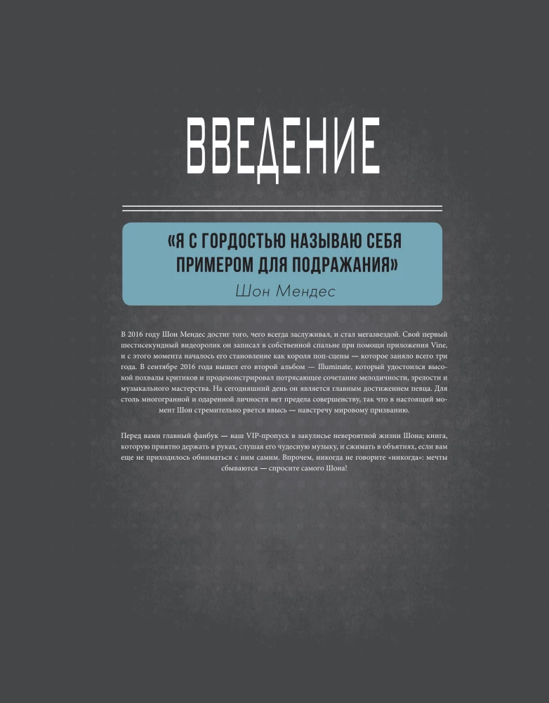 Шон Мендес. Иллюстрированная история самой яркой звезды поп-музыки