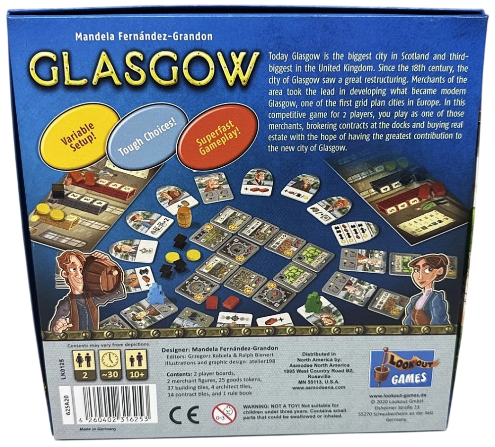 Lauamäng - Glasgow (EN)
