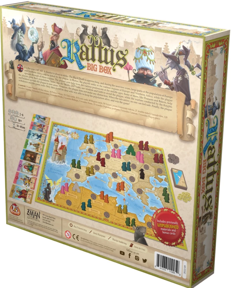 Galda spēle - Rattus. Big Box (EN)