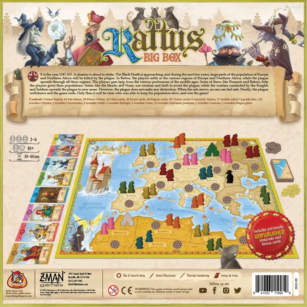 Galda spēle - Rattus. Big Box (EN)
