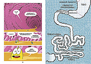 Digestion. Scientific Comic