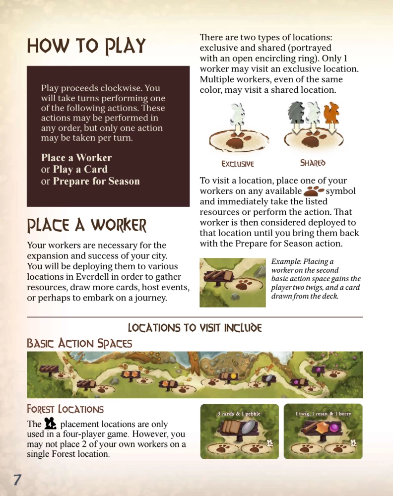 Настольная игра - Everdell: Essentials Edition (EN)