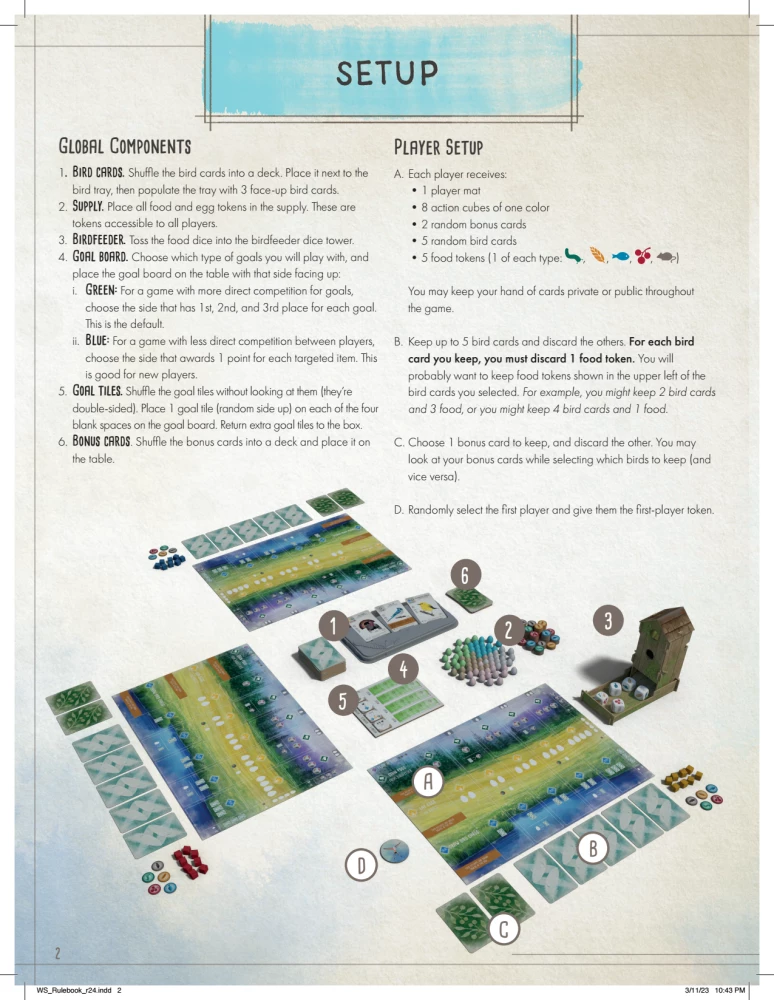 Brettspiel - Wingspan 2nd Ed (EN)