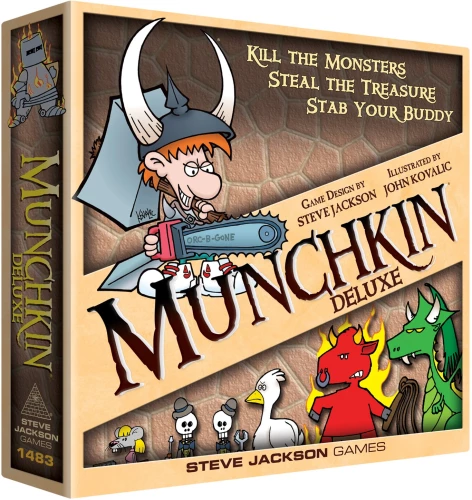 Настольная игра - Munchkin Deluxe (EN)
