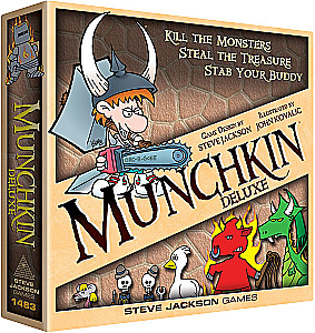 Настольная игра - Munchkin Deluxe (EN)