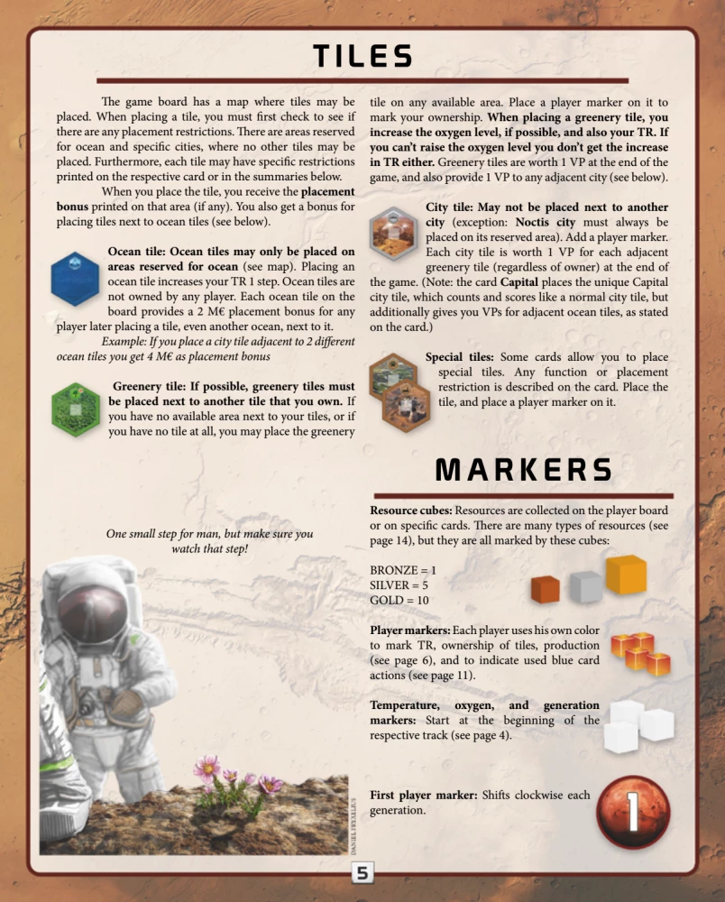 Brettspiel - Terraforming Mars (EN)