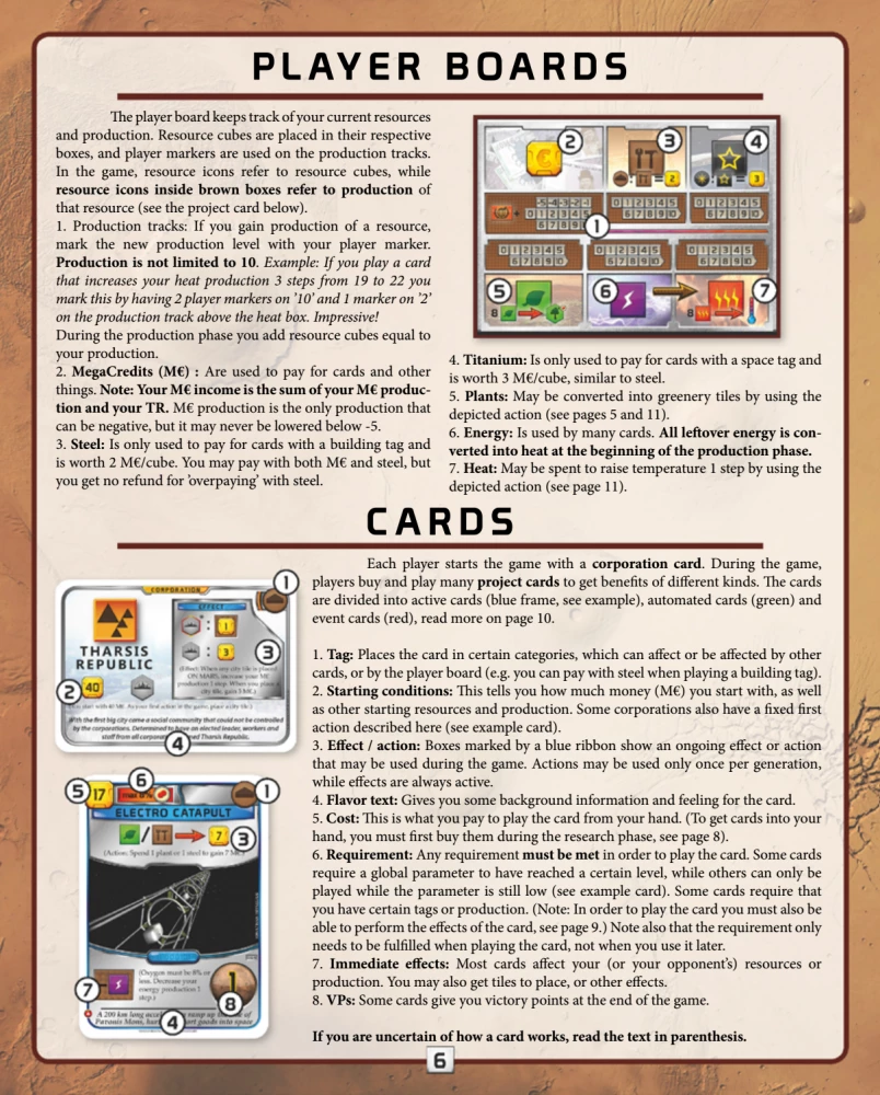 Brettspiel - Terraforming Mars (EN)
