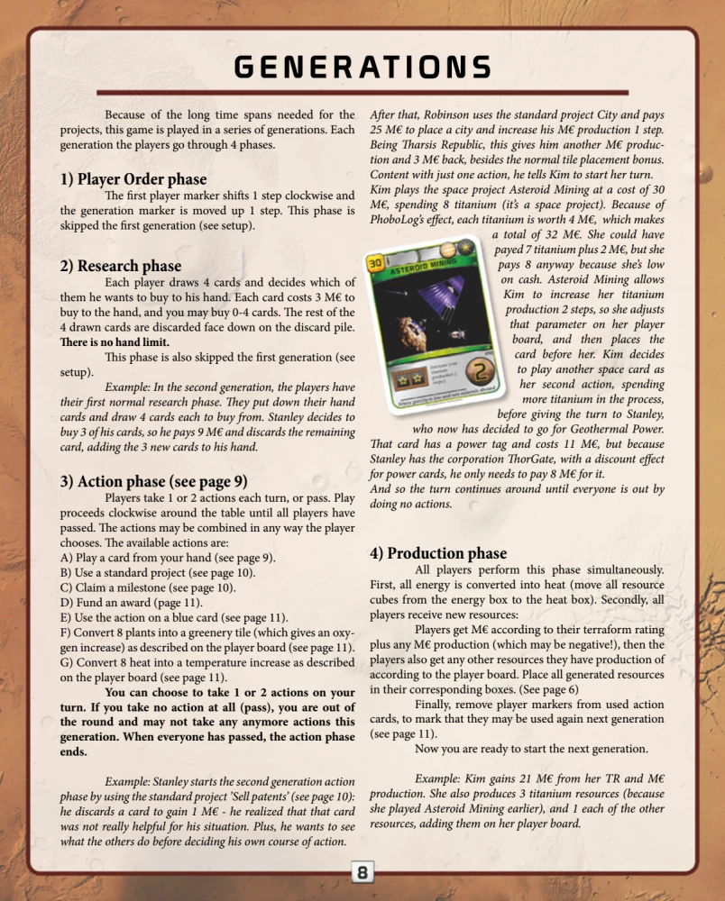 Brettspiel - Terraforming Mars (EN)