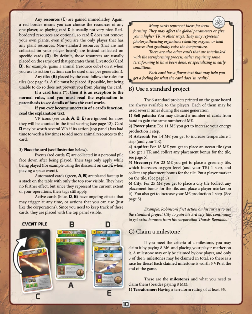 Brettspiel - Terraforming Mars (EN)