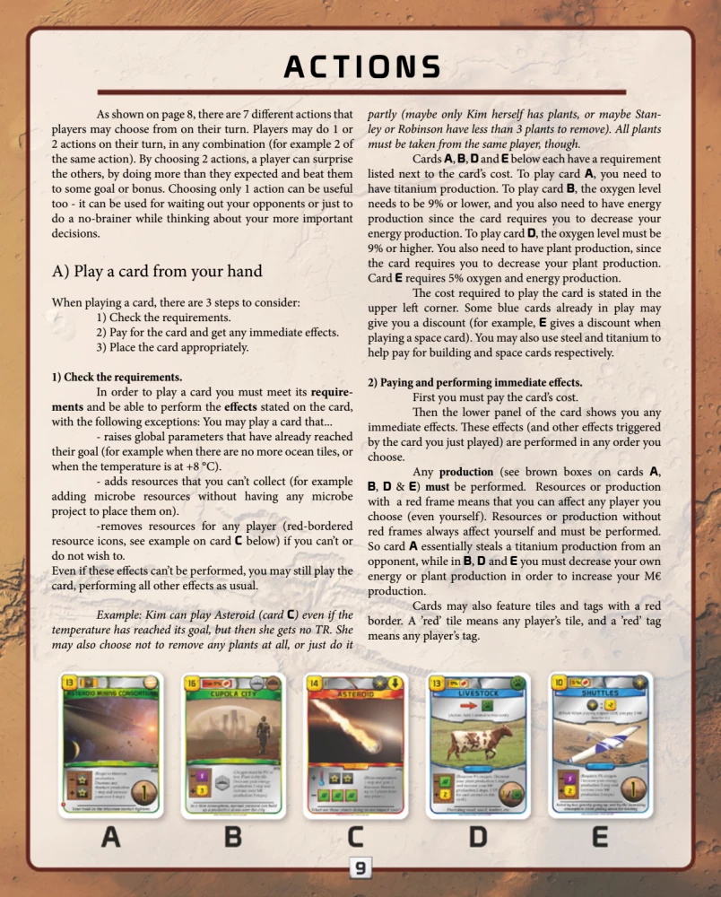 Brettspiel - Terraforming Mars (EN)