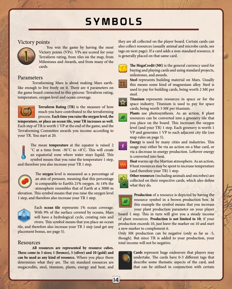 Brettspiel - Terraforming Mars (EN)