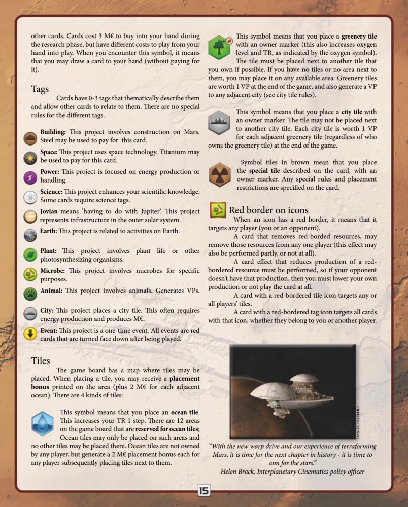 Brettspiel - Terraforming Mars (EN)