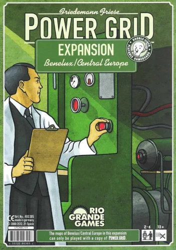 Brettspiel - Power Grid Exp: Central Europe" 2nd Edition (EN) (Erweiterung)