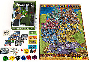 Brettspiel - Power Grid Exp: Central Europe" 2nd Edition (EN) (Erweiterung)