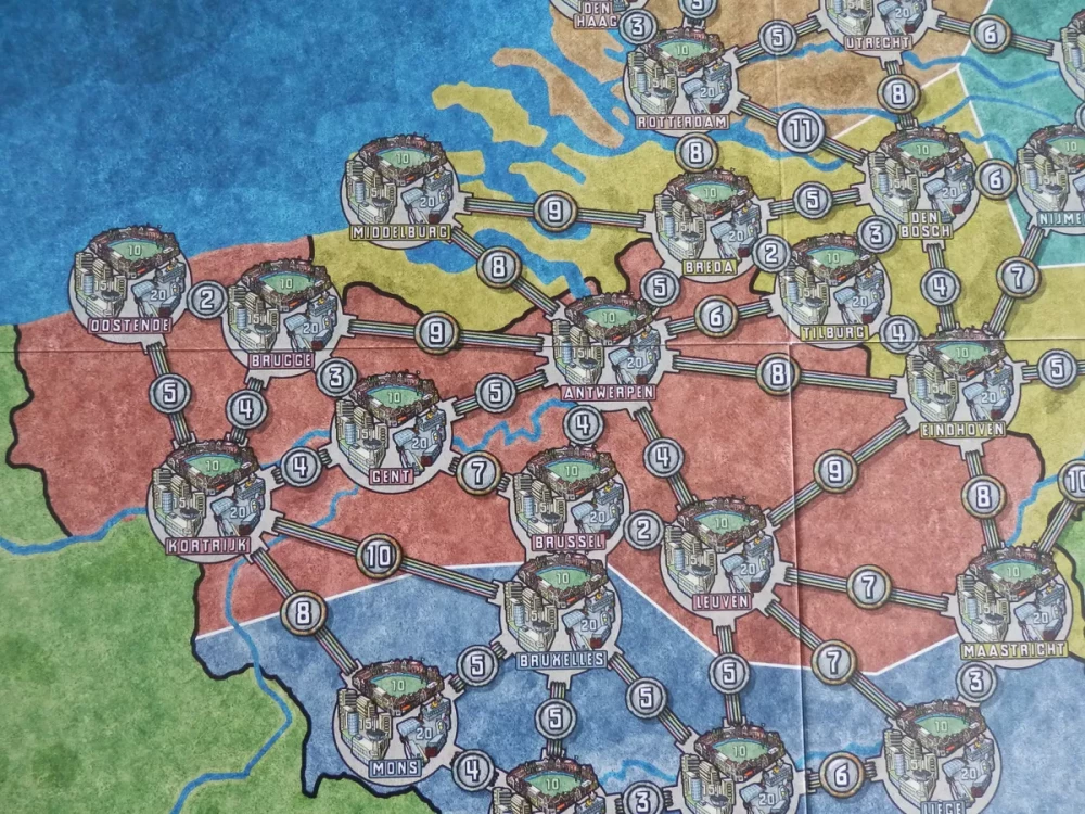 Brettspiel - Power Grid Exp: Central Europe" 2nd Edition (EN) (Erweiterung)