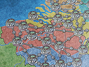 Brettspiel - Power Grid Exp: Central Europe" 2nd Edition (EN) (Erweiterung)