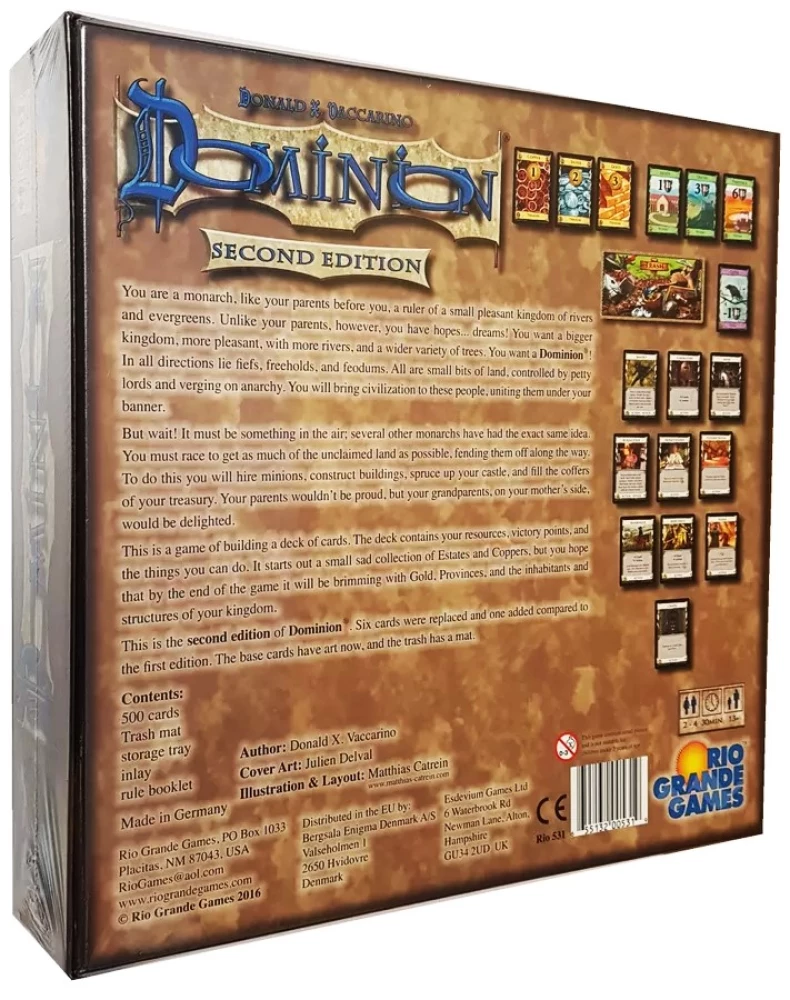 Galda spēle - Dominion. 2. izdevums (EN)