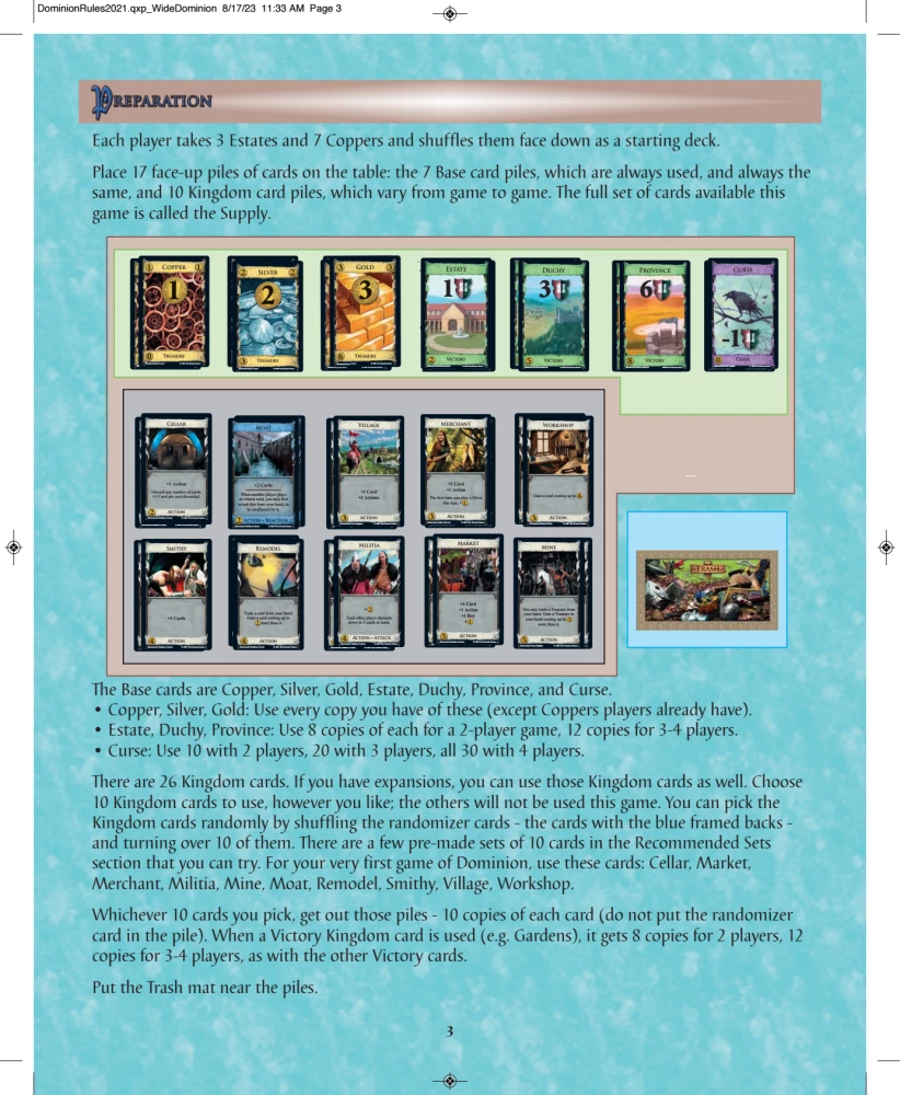 Galda spēle - Dominion. 2. izdevums (EN)