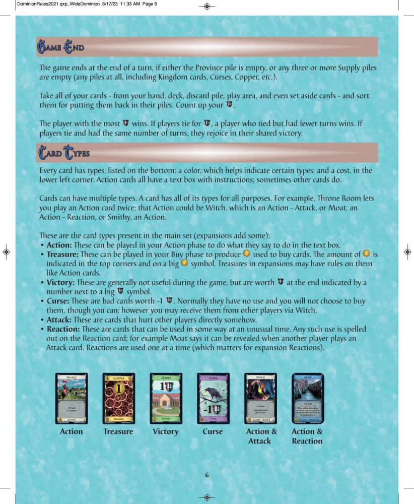 Galda spēle - Dominion. 2. izdevums (EN)