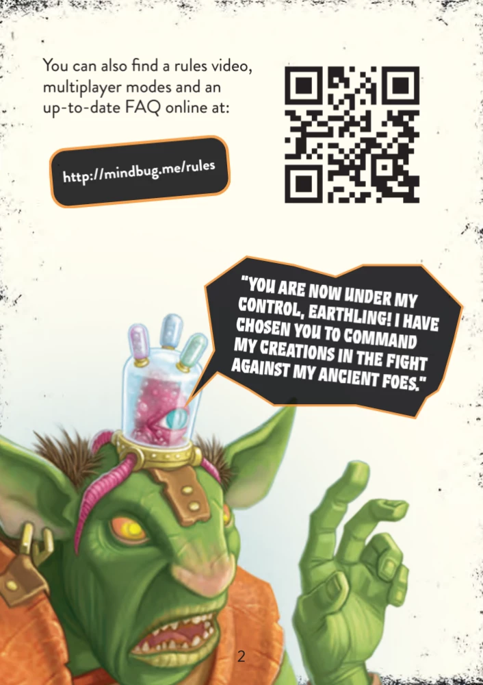 Lauamäng - Mindbug x King of Tokyo (EN)